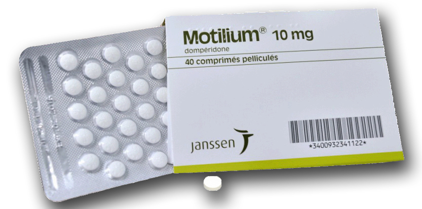 Visuel de l'emballage du mdicament MOTILIUM 10 mg.