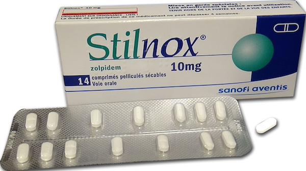 Visuel de l'emballage du mdicament STILNOX 10mg, comprim scable.